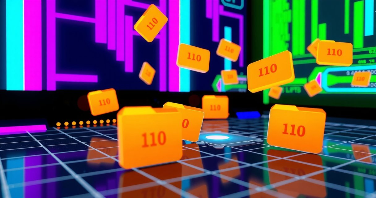 Futuristic cookie data visualization