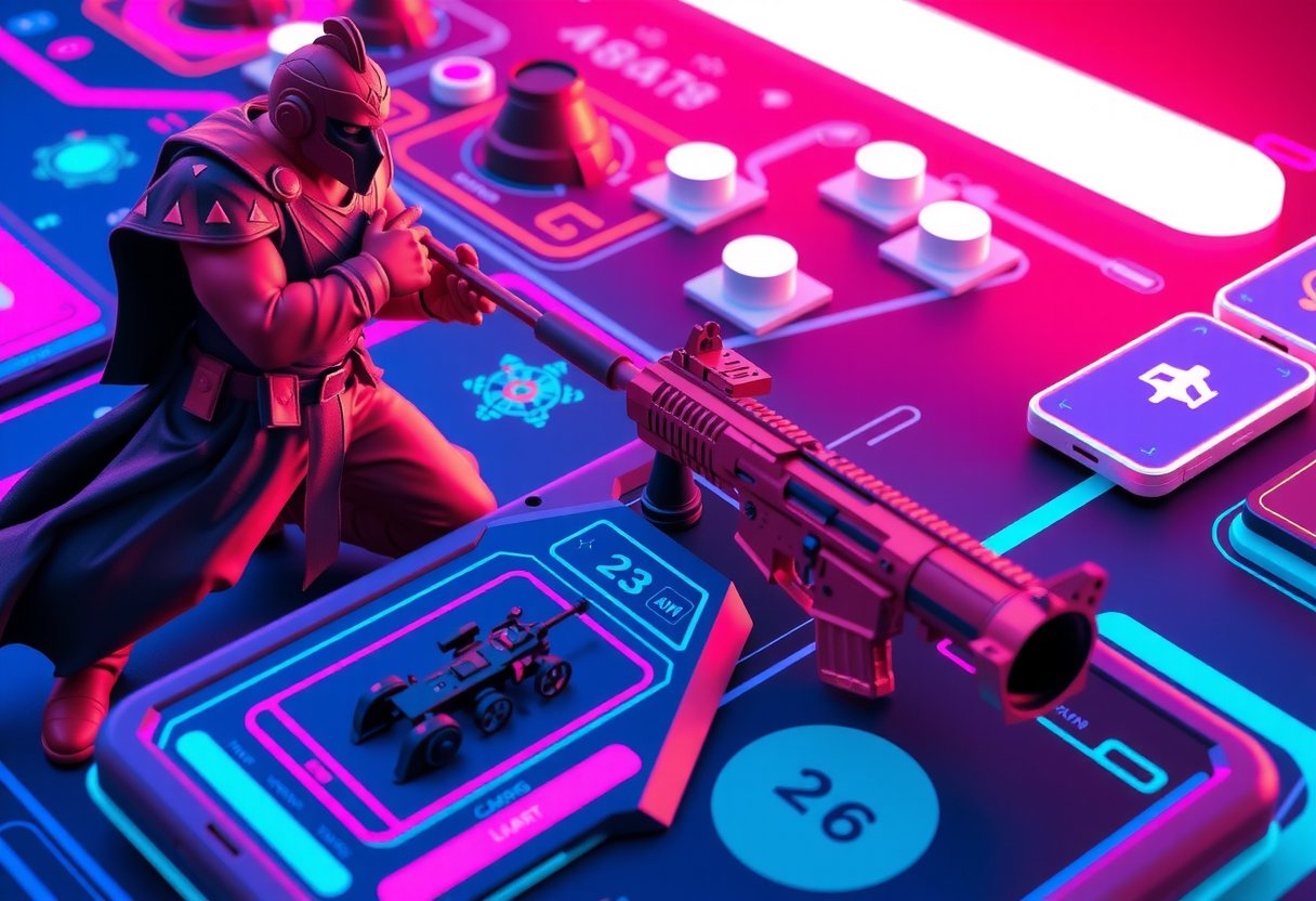 Strategy Empire Mobile Game Interface